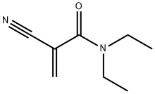 2-Propenamide, 2-cyano-N,N-diethyl- Structure