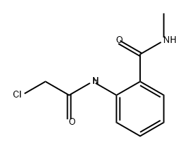 Benzamide, 2-[(2-chloroacetyl)amino]-N-methyl- Structure