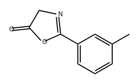 5(4H)-Oxazolone, 2-(3-methylphenyl)- Structure