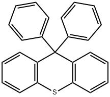 9H-Thioxanthene, 9,9-diphenyl- Structure