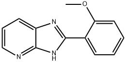 2-(2-Methoxyphenyl)-1H-imidazo[4,5-b]pyridine Structure