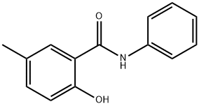 Benzamide, 2-hydroxy-5-methyl-N-phenyl- Structure