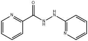 2-Pyridinecarboxylic acid, 2-(2-pyridinyl)hydrazide 구조식 이미지