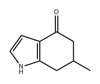 4H-Indol-4-one, 1,5,6,7-tetrahydro-6-methyl- Structure