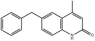 6-Benzyl-4-methylquinolin-2(1H)-one 구조식 이미지