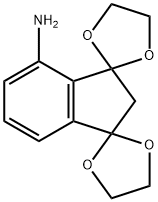 2''H-dispiro[1,3-dioxolane-2,1''-indene-3'',2''''-[1,3]dioxolane]-7''-amine Structure