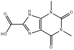 1,3-Dimethyl-2,6-dioxo-2,3,6,7-tetrahydro-1H-purine-8-carboxylic acid Structure