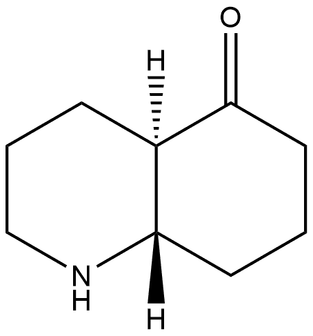 rel-(4aR,8aS)-Octahydro-5(1H)-quinolinone Structure