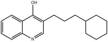 3-(3-Cyclohexylpropyl)quinolin-4(1H)-one Structure