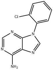 9-(2-Chlorophenyl)-9H-purin-6-amine Structure