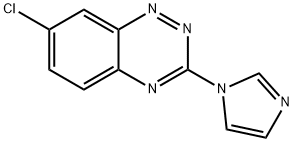 7-Chloro-3-(1H-imidazol-1-yl)benzo[e][1,2,4]triazine Structure