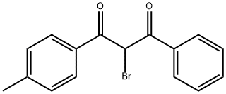 1,3-Propanedione, 2-bromo-1-(4-methylphenyl)-3-phenyl- Structure