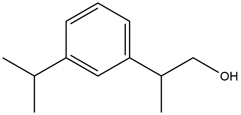 α-메틸-3-이소프로필벤젠에탄올 구조식 이미지