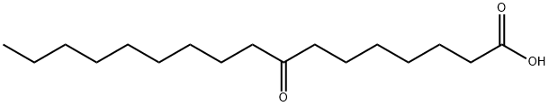 Heptadecanoic acid, 8-oxo- Structure