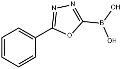 Boronic acid, B-(5-phenyl-1,3,4-oxadiazol-2-yl)- Structure