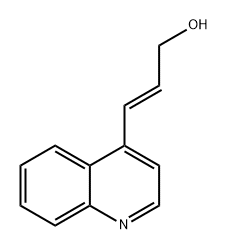 3-(Quinolin-4-yl)prop-2-en-1-ol Structure