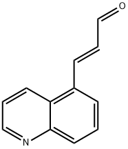 (E)-3-(Quinolin-5-yl)acrylaldehyde Structure