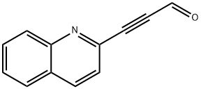 2-Propynal, 3-(2-quinolinyl)- Structure