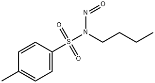 Benzenesulfonamide, N-butyl-4-methyl-N-nitroso- Structure