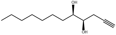 1-Dodecyne-4,5-diol, (4R,5R)- Structure