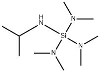 Silanetetramine, N,N,N',N',N'',N''-hexamethyl-N'''-(1-methylethyl)- Structure