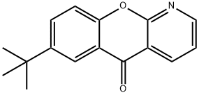 5H-[1]Benzopyrano[2,3-b]pyridin-5-one, 7-(1,1-dimethylethyl)- Structure