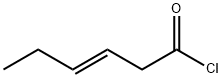 3-Hexenoyl chloride, (3E)- 구조식 이미지