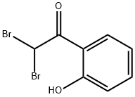 Ethanone, 2,2-dibromo-1-(2-hydroxyphenyl)- Structure