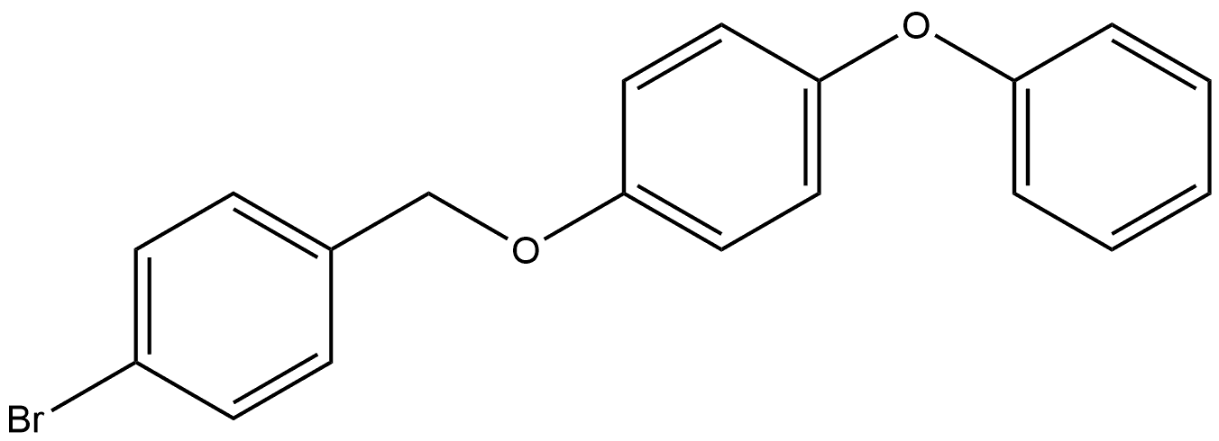 1-[(4-Bromophenyl)methoxy]-4-phenoxybenzene Structure