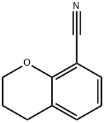 Chromane-8-carbonitrile Structure