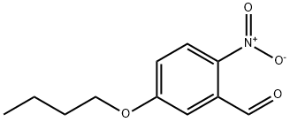 5-Butoxy-2-nitrobenzaldehyde Structure