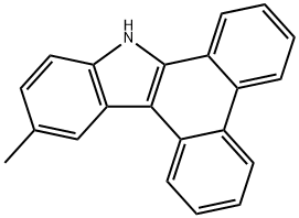 9H-Dibenzo[a,c]carbazole, 12-methyl- Structure