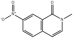 2-methyl-7-nitroisoquinolin-1(2H)-one Structure