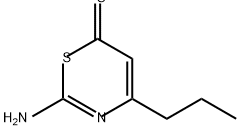 6H-1,3-Thiazine-6-thione, 2-amino-4-propyl- Structure