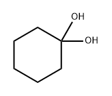 1,1-Cyclohexanediol Structure