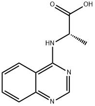 (S)-2-(Quinazolin-4-ylamino)propanoic acid Structure