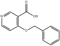 3-Pyridinecarboxylic acid, 4-(phenylmethoxy)- Structure
