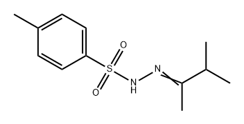 Benzenesulfonic acid, 4-methyl-, 2-(1,2-dimethylpropylidene)hydrazide Structure