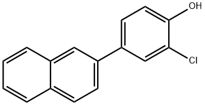 2-Chloro-4-(naphthalen-2-yl)phenol Structure