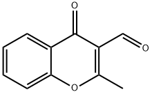 2-Methyl-4-oxo-4H-chromene-3-carbaldehyde Structure