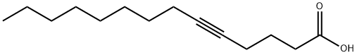 5-tetradecynoic acid Structure