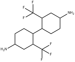 [1,1'-Bicyclohexyl]-4,4'-diamine, 2,2'-bis(trifluoromethyl)- Structure