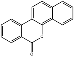 6H-Benzo[d]naphtho[1,2-b]pyran-6-one 구조식 이미지