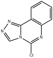 1,2,4-Triazolo[4,3-c]quinazoline, 5-chloro- Structure