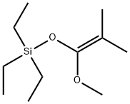 Silane, triethyl[(1-methoxy-2-methyl-1-propen-1-yl)oxy]- Structure