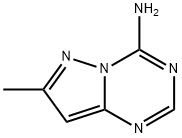 7-methylpyrazolo[1,5-a][1,3,5]triazin-4-amine 구조식 이미지