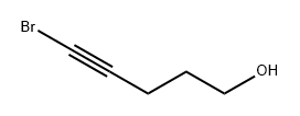 4-Pentyn-1-ol, 5-bromo- Structure