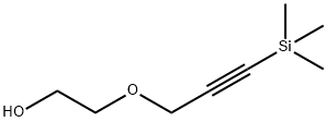 Ethanol, 2-[[3-(trimethylsilyl)-2-propyn-1-yl]oxy]- Structure