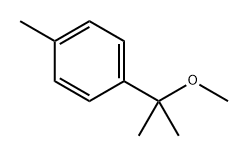 Benzene, 1-(1-methoxy-1-methylethyl)-4-methyl- Structure