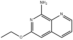 1,7-Naphthyridin-8-amine, 6-ethoxy- Structure